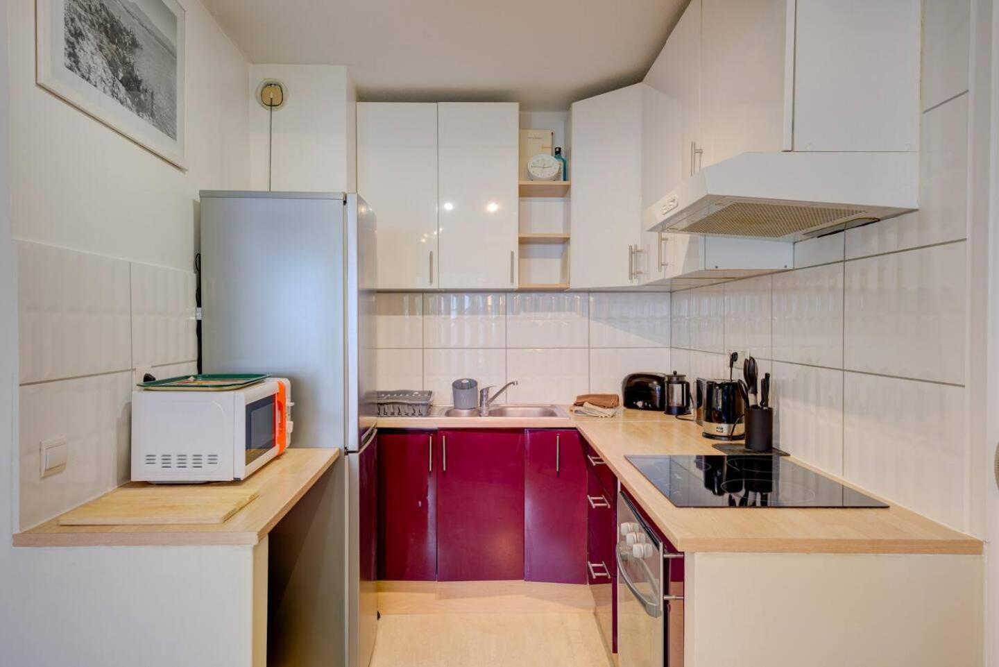Elegant Apt W/2 Terraces/Mins To Beach & Shops Antibes Exterior foto
